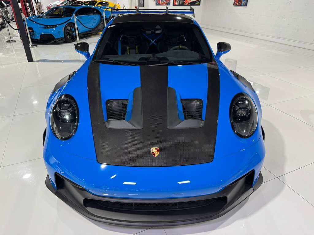 2023 Porsche 911 GT3 RS Weissach, Shark Blue paint/roll cage/seatbelts, Bose audio, carbon galore AND MORE!! Fort Lauderdale FL