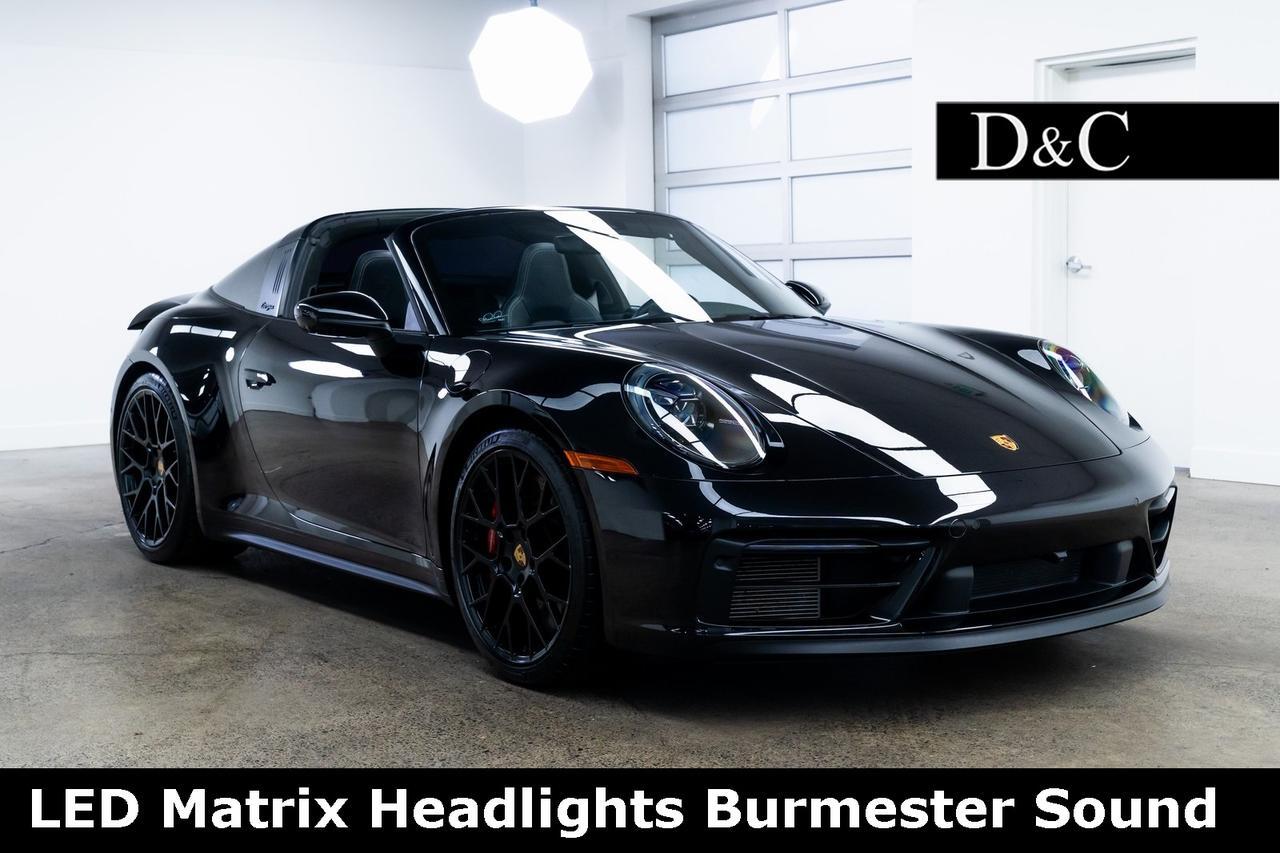 2023 Porsche 911 Targa 4 GTS LED Matrix Headlights Burmester Sound