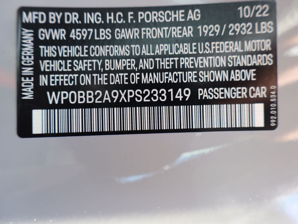 2023 Porsche 911 Targa 4 GTS San Clemente CA