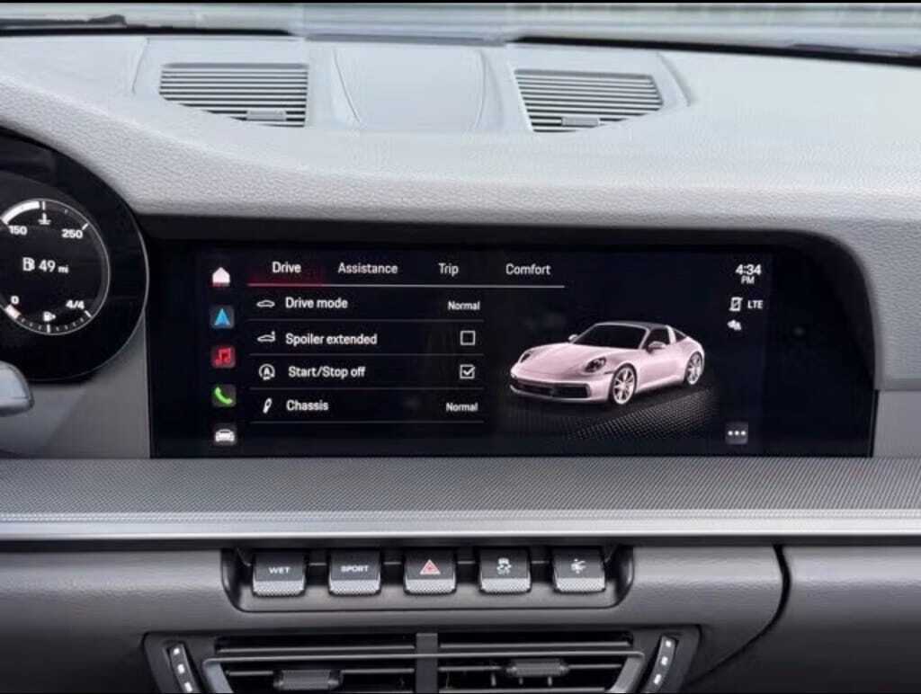 2023 Porsche 911 Targa 4S Orange MA