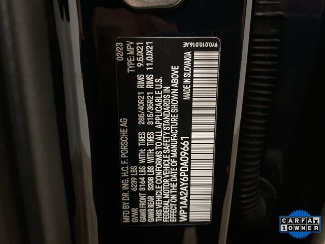 2023 Porsche Cayenne Platinum Edition Dallas TX