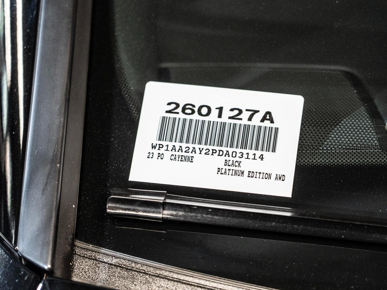 2023 Porsche Cayenne Platinum Edition Pompano Beach FL