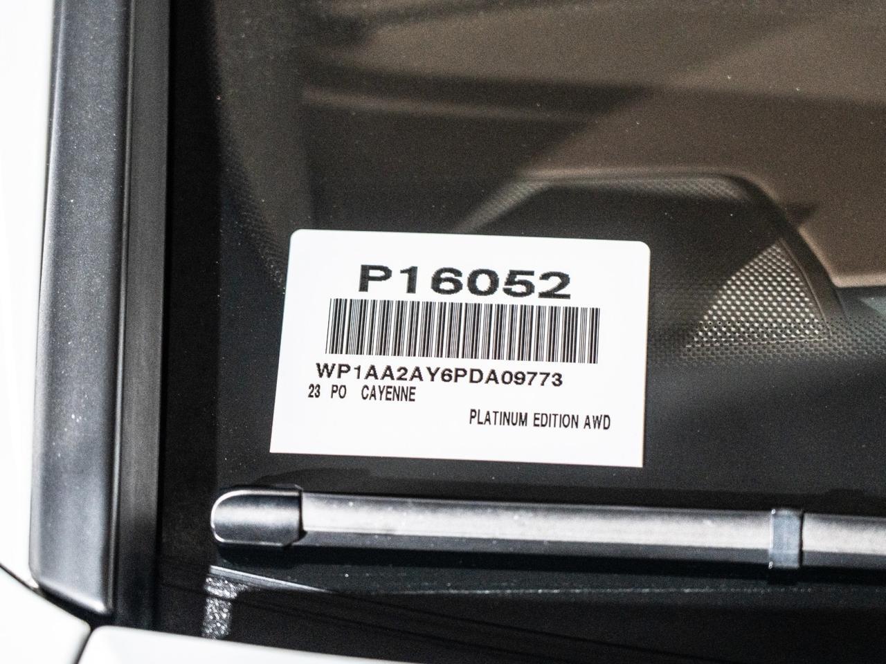 2023 Porsche Cayenne Platinum Edition Pompano Beach FL