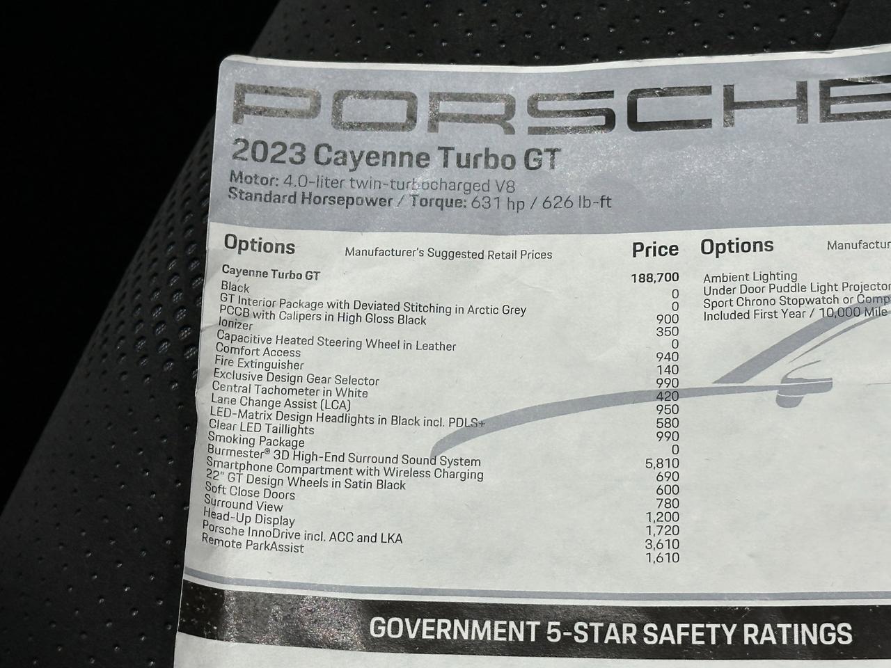 2023 Porsche Cayenne Turbo GT Newark DE