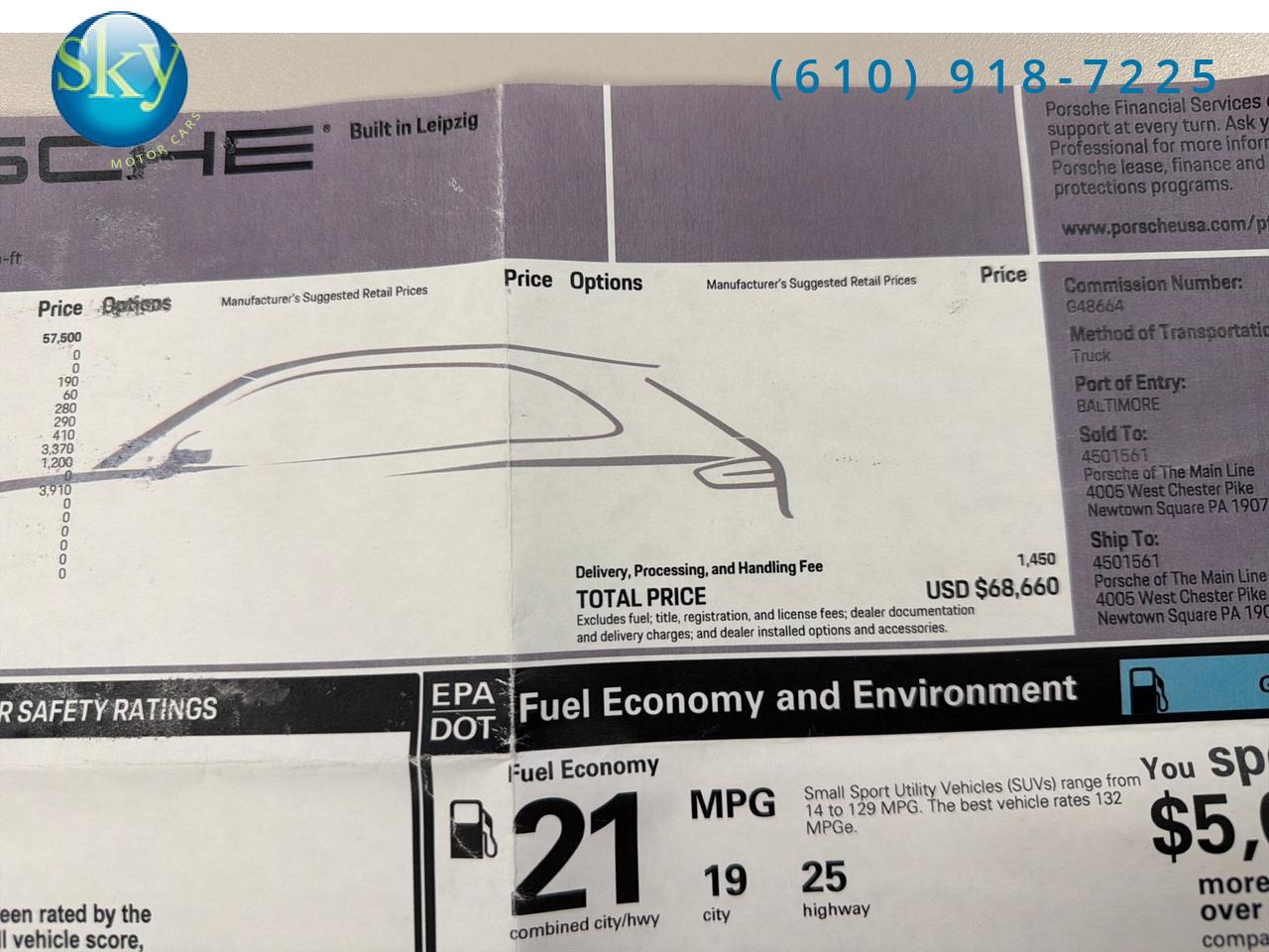 2023 Porsche Macan AWD Premium Package Plus 21&apos;s West Chester PA