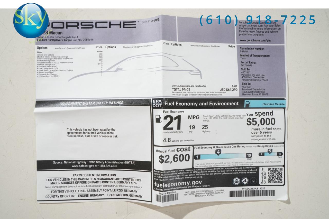 2023 Porsche Macan AWD West Chester PA