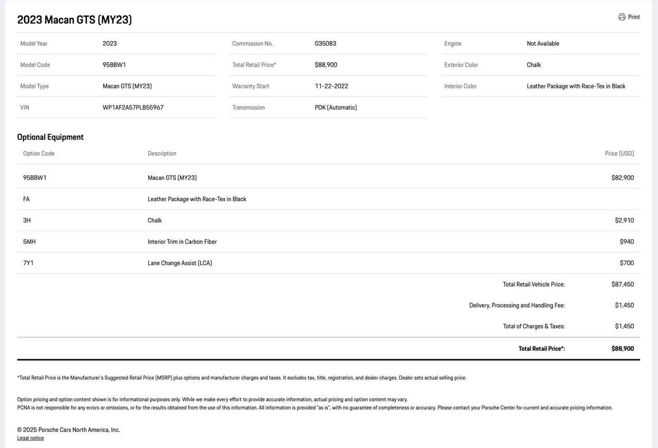 2023 Porsche Macan GTS Pompano Beach FL