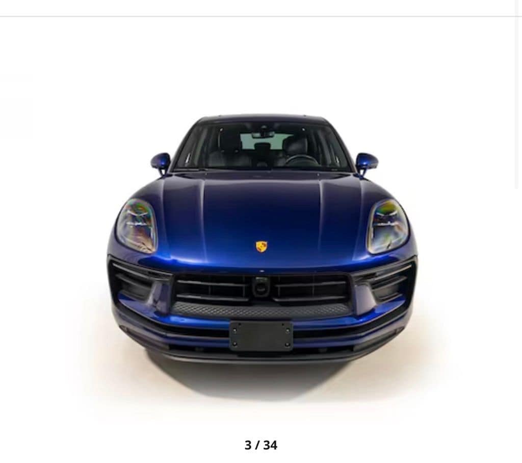 2023 Porsche Macan T Orange MA