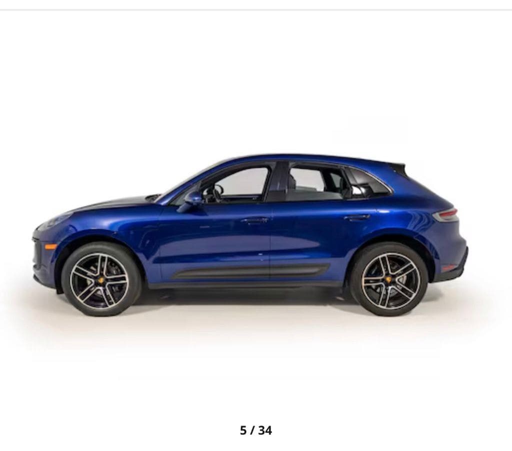 2023 Porsche Macan T Orange MA