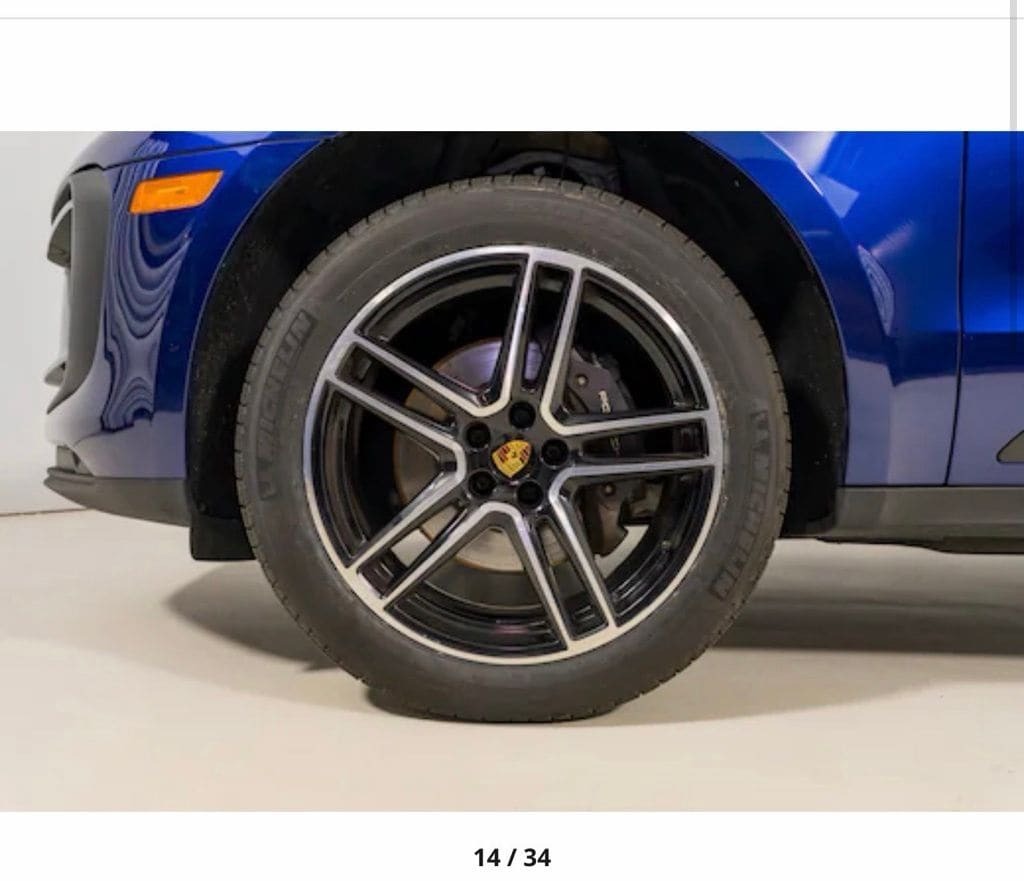 2023 Porsche Macan T Orange MA