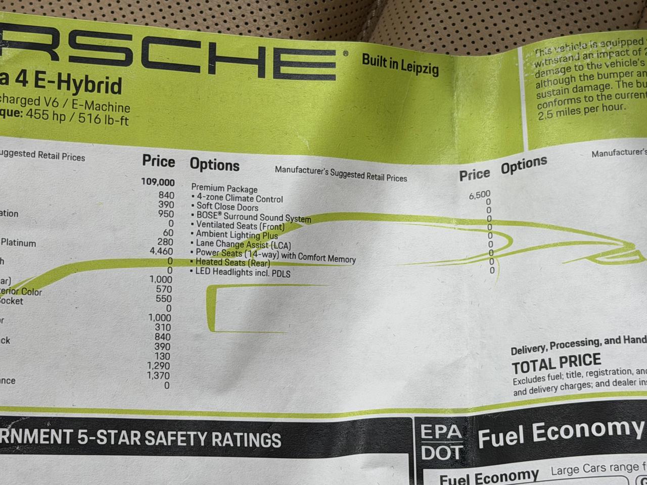 2023 Porsche Panamera 4 E-Hybrid Newark DE