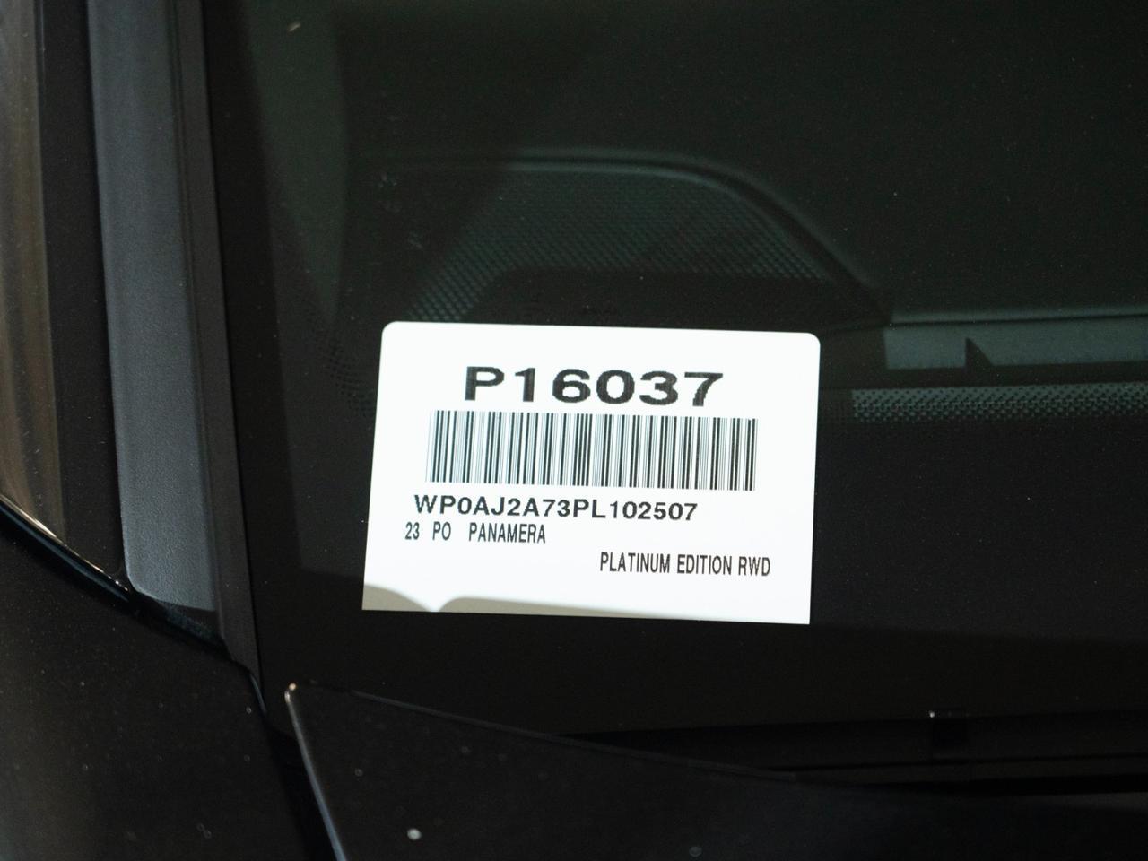 2023 Porsche Panamera Platinum Edition Pompano Beach FL