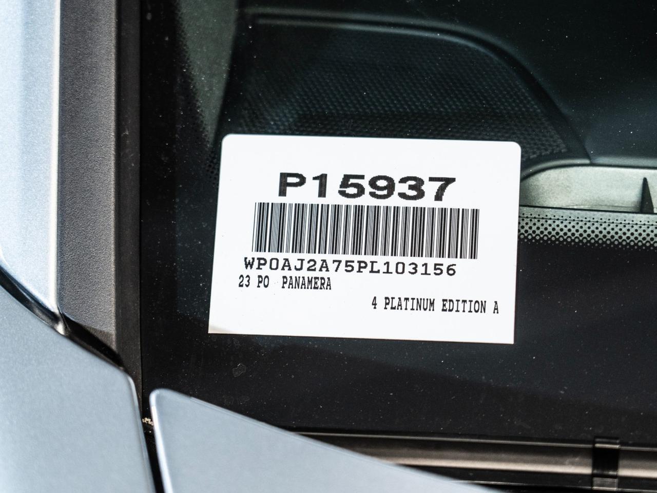 2023 Porsche Panamera Platinum Edition Pompano Beach FL