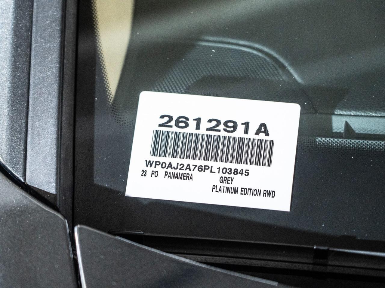 2023 Porsche Panamera Platinum Edition Pompano Beach FL