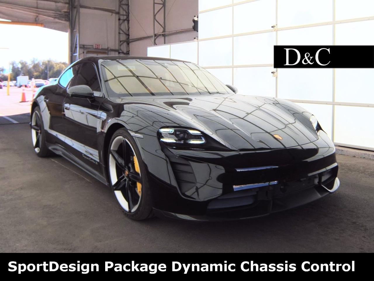 2023 Porsche Taycan Turbo S SportDesign Package Dynamic Chassis Control