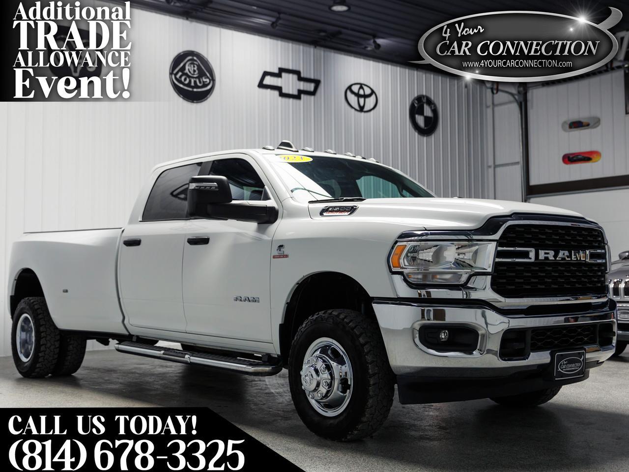 2023 RAM 3500 Big Horn Crew Cab 4WD Diesel Dually