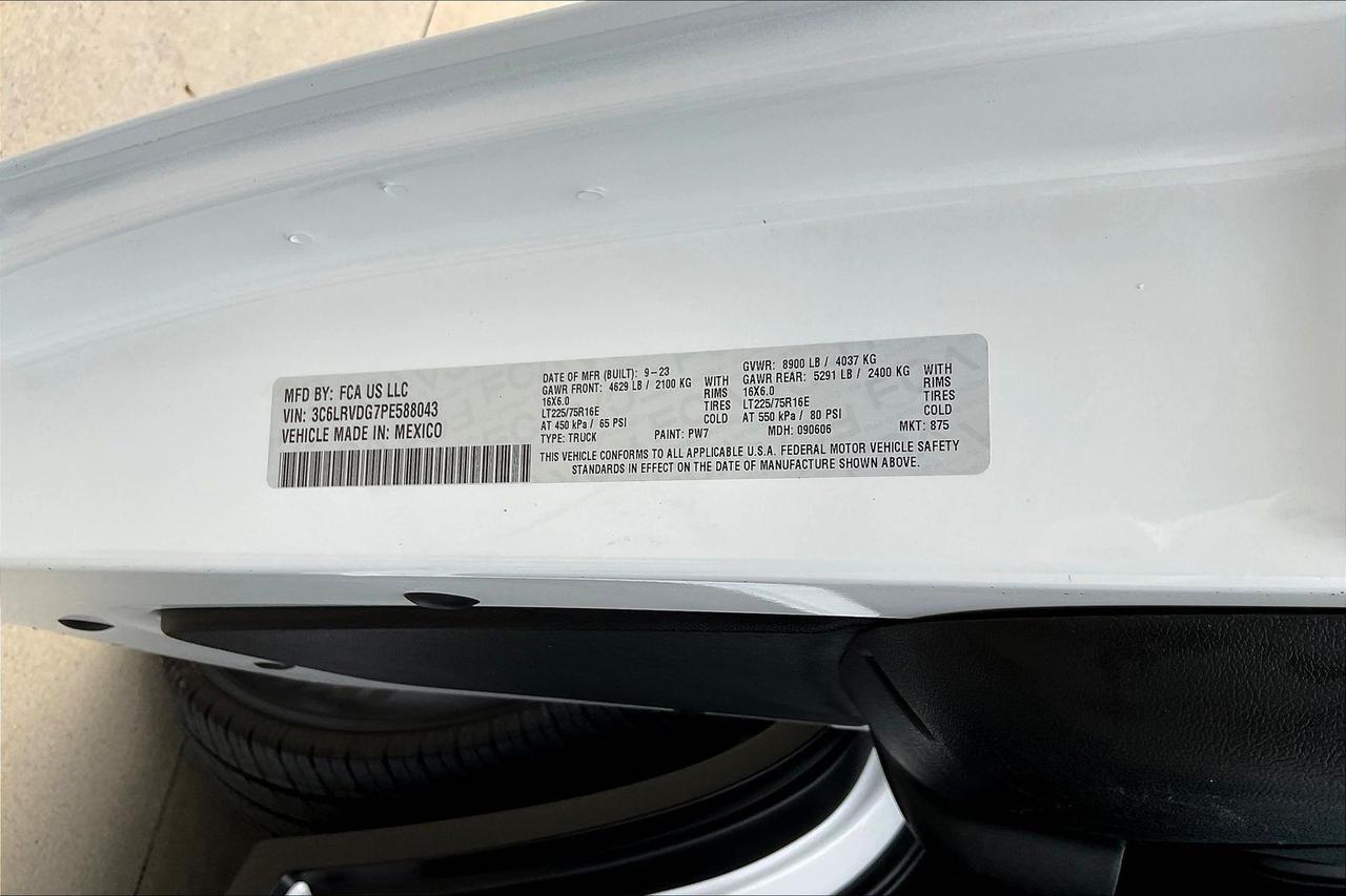 2023 RAM PROMASTER 2500 2500 HIGH Houston TX