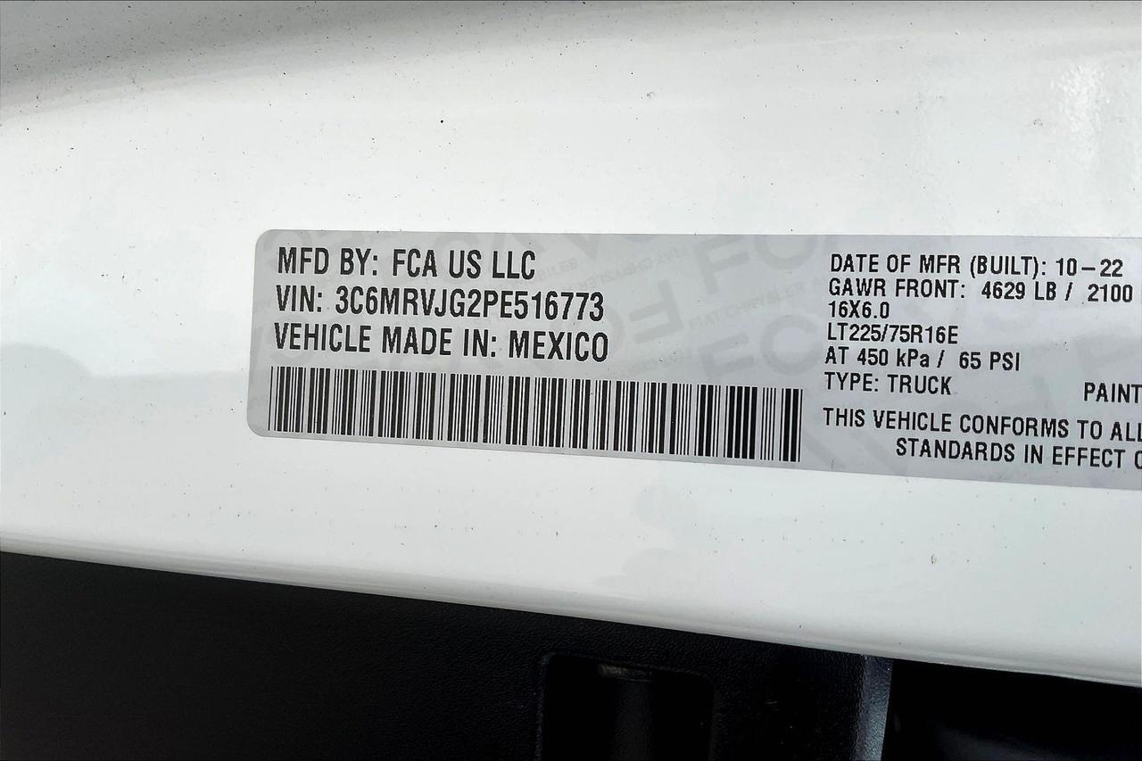 2023 RAM PROMASTER 3500 3500 HIGH Houston TX