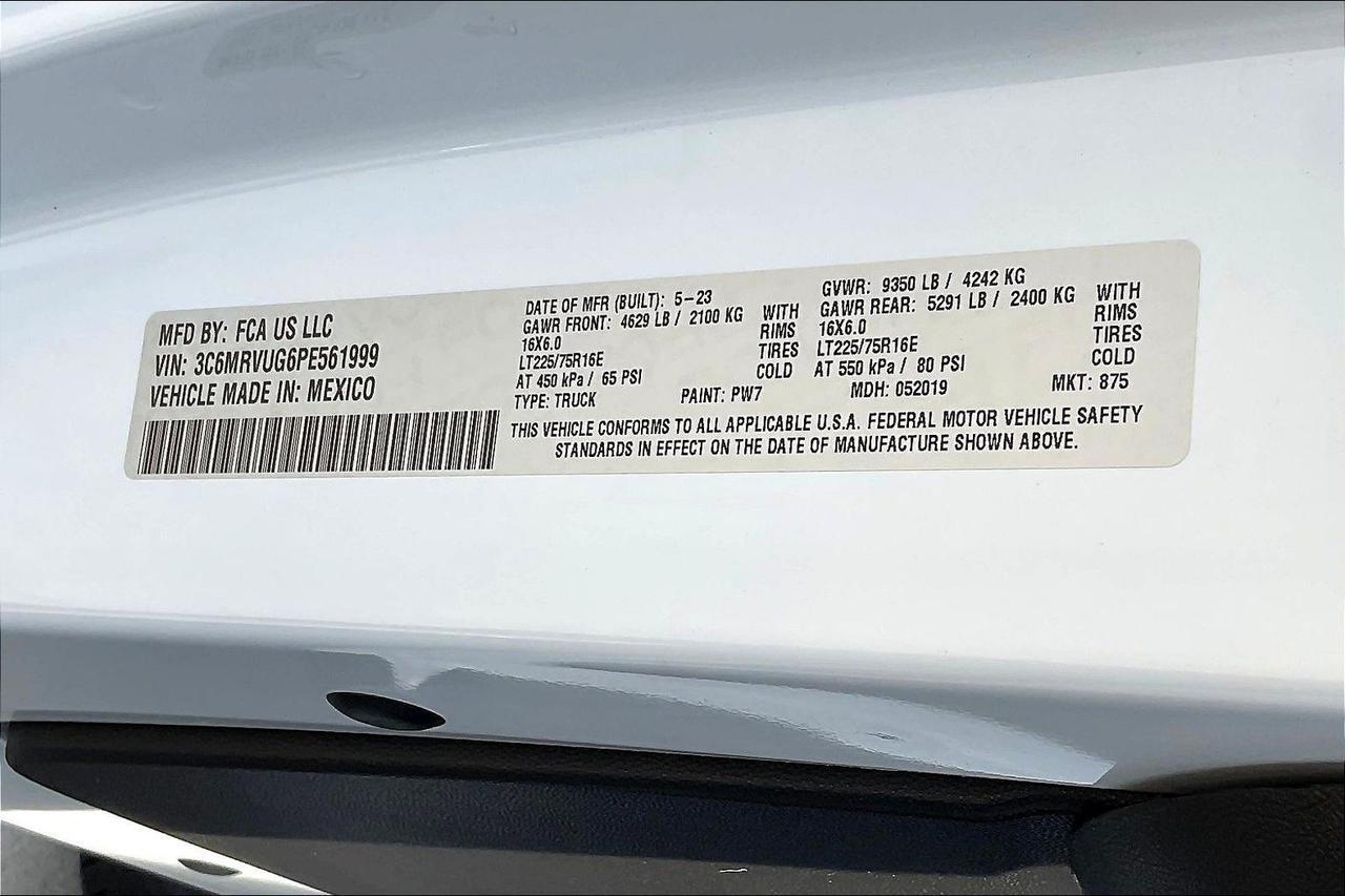 2023 RAM PROMASTER 3500 3500 HIGH Houston TX