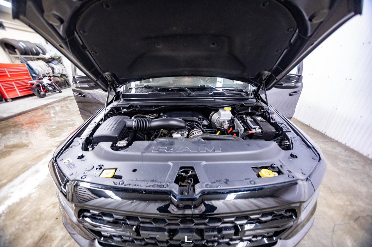 2023 Ram 1500 4x4 Crew Cab Big Horn Night Package Nav BCam Red Deer AB