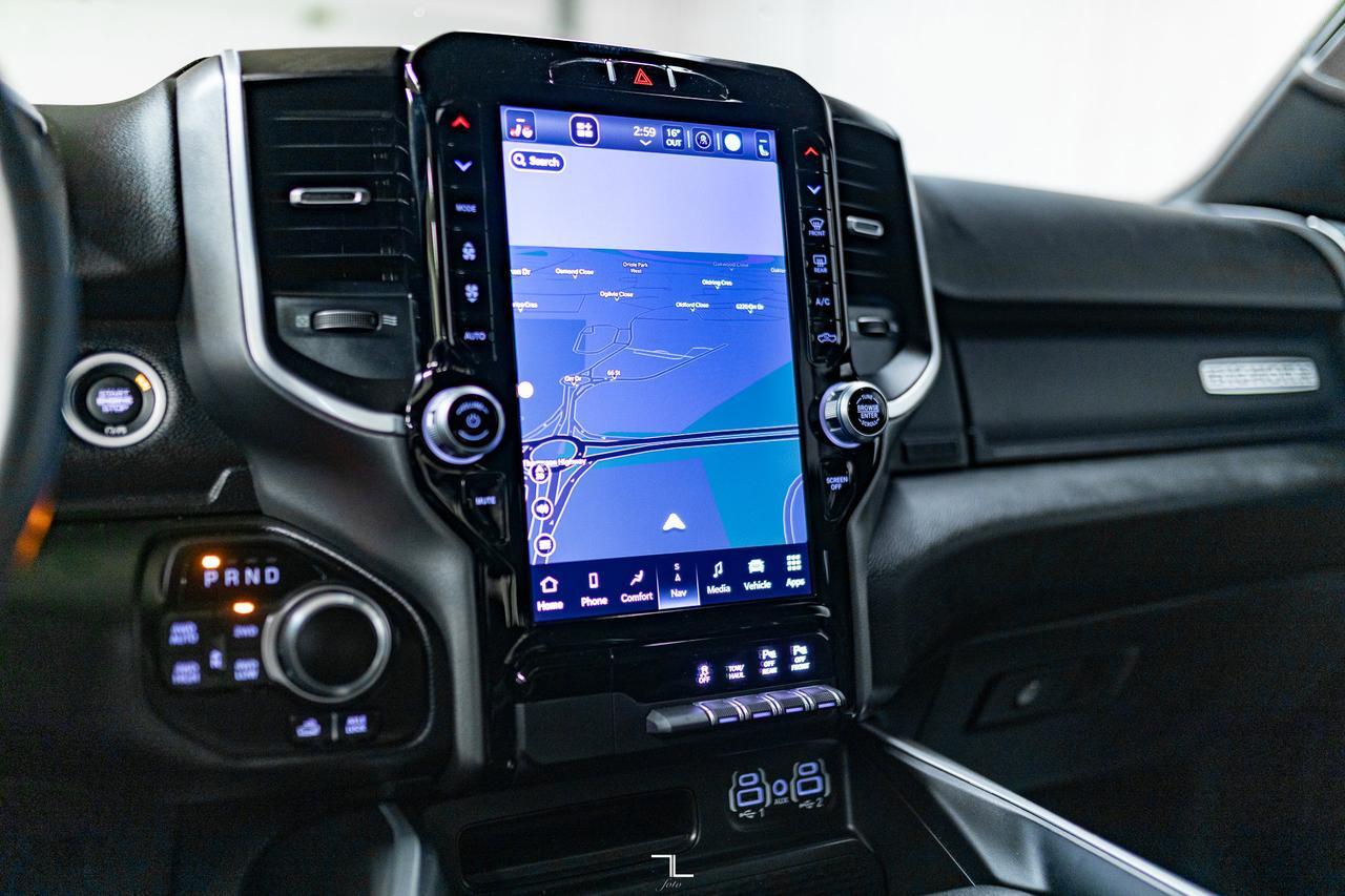 2023 Ram 1500 4x4 Crew Cab Big Horn Night Package Nav BCam Red Deer AB