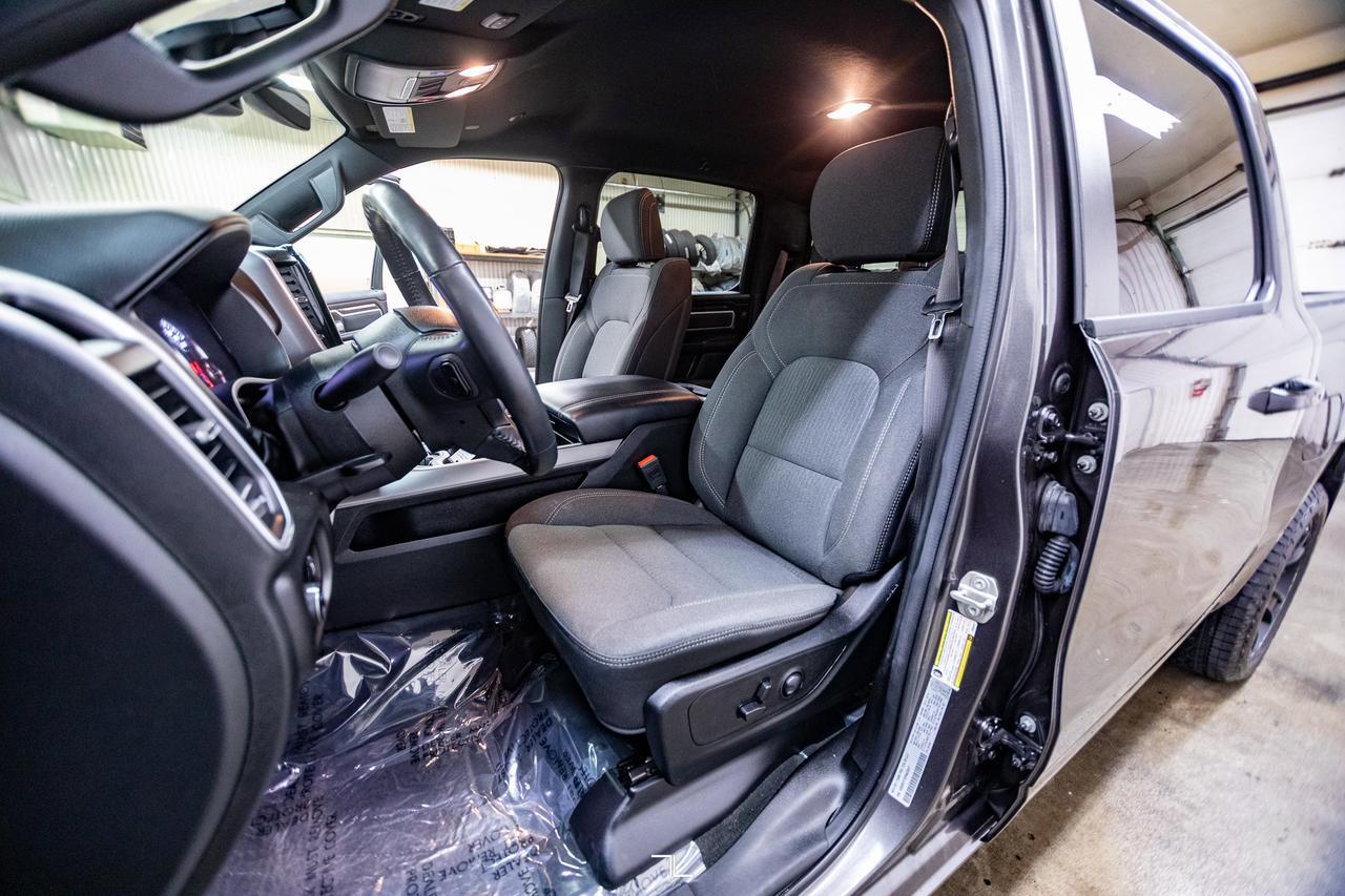 2023 Ram 1500 4x4 Crew Cab Big Horn Night Package Nav BCam Red Deer AB