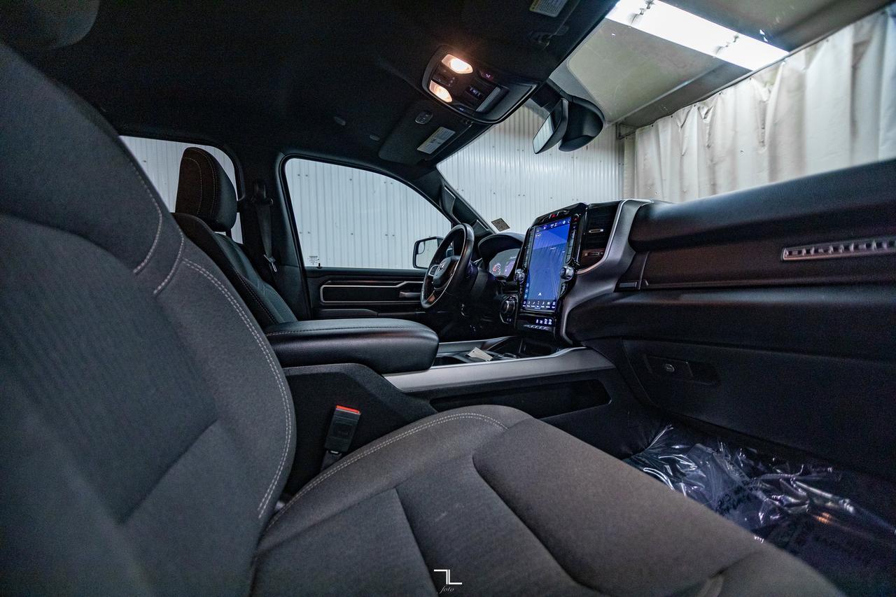 2023 Ram 1500 4x4 Crew Cab Big Horn Night Package Nav BCam Red Deer AB