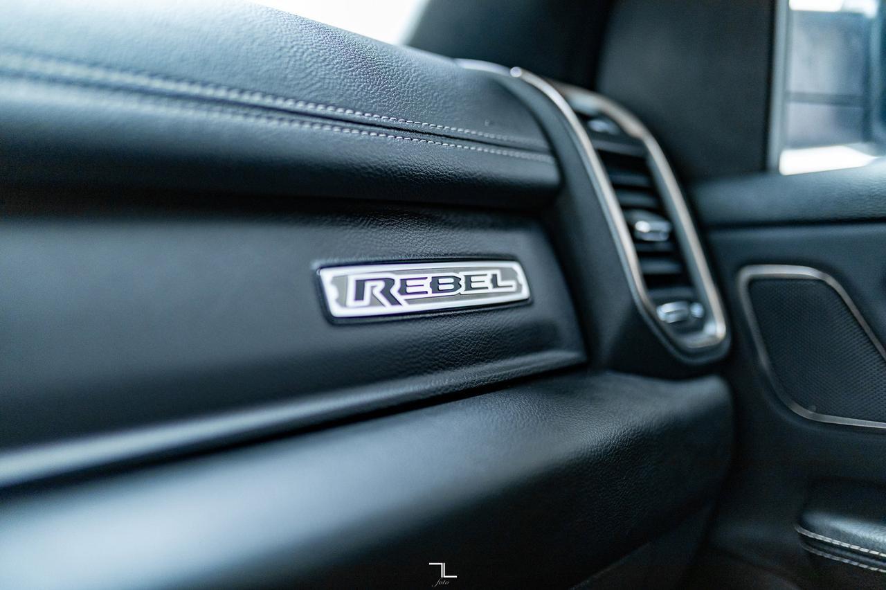 2023 Ram 1500 4x4 Crew Cab Rebel Night Edition Leather Nav Red Deer AB