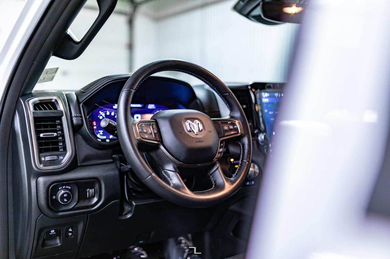 2023 Ram 1500 4x4 Crew Cab Rebel Night Edition Leather Nav Red Deer AB