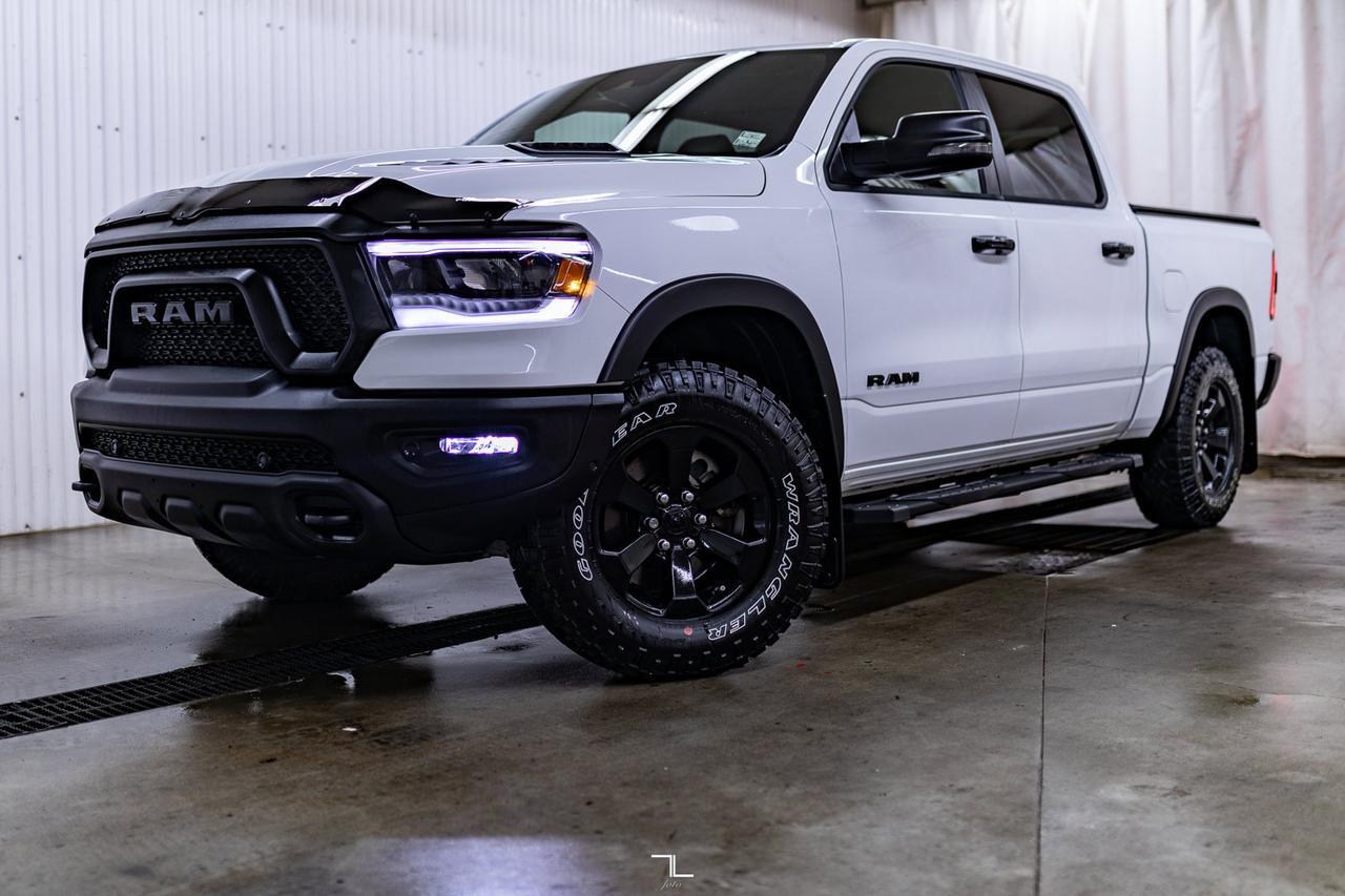 2023 Ram 1500 4x4 Crew Cab Rebel Night Edition Leather Nav Red Deer AB