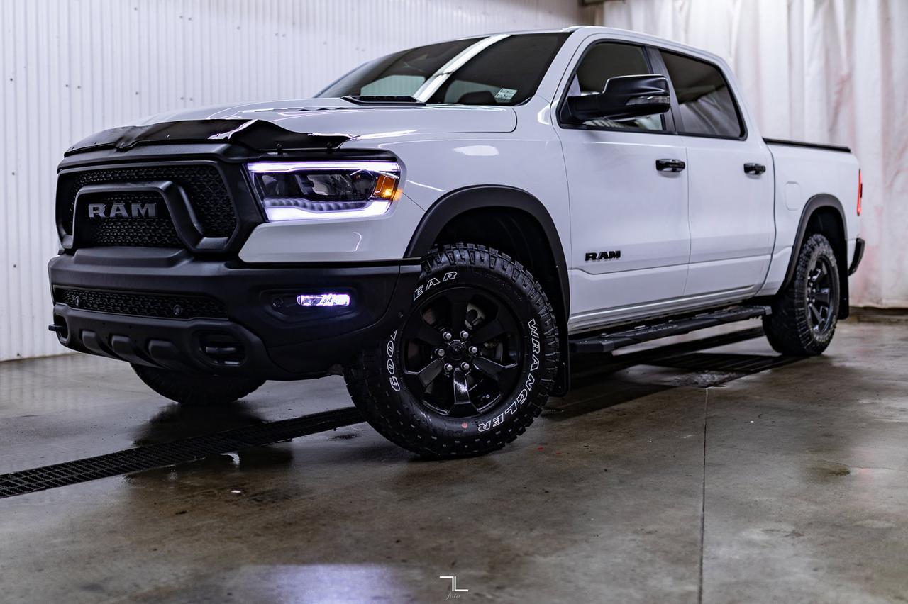 2023 Ram 1500 4x4 Crew Cab Rebel Night Edition Leather Nav Red Deer AB