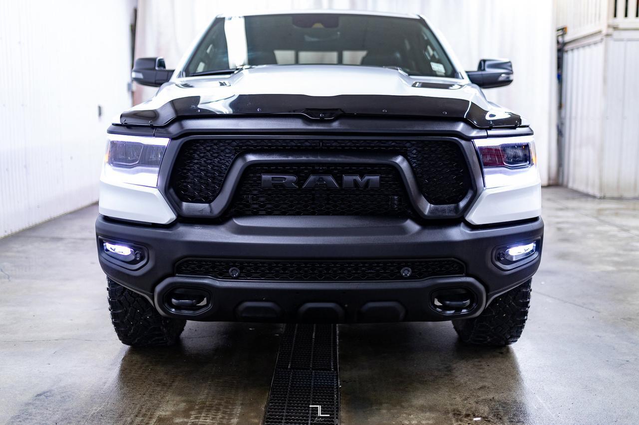 2023 Ram 1500 4x4 Crew Cab Rebel Night Edition Leather Nav Red Deer AB