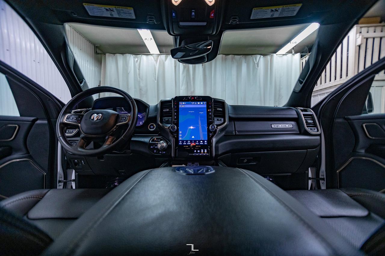 2023 Ram 1500 4x4 Crew Cab Rebel Night Edition Leather Nav Red Deer AB