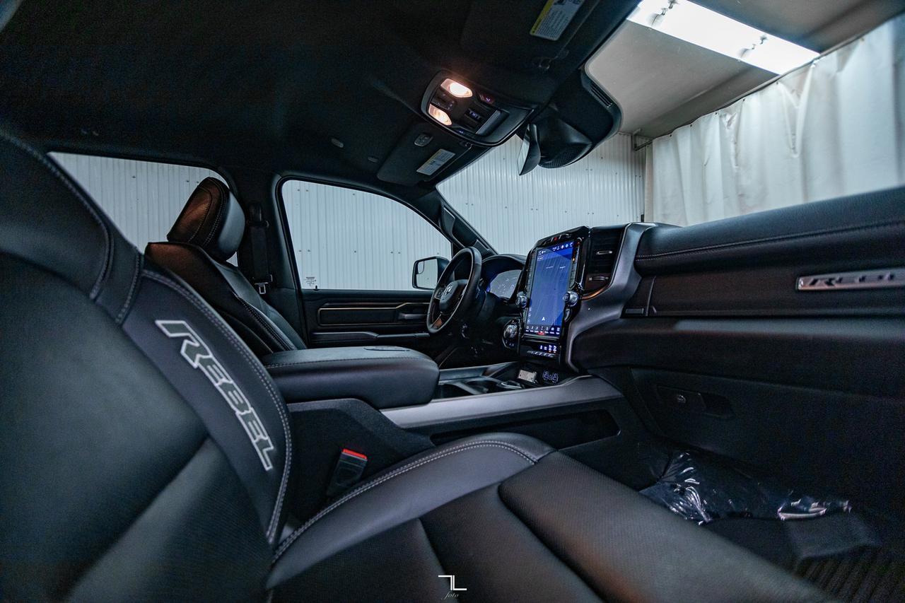 2023 Ram 1500 4x4 Crew Cab Rebel Night Edition Leather Nav Red Deer AB