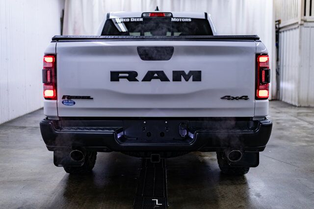 2023 Ram 1500 4x4 Crew Cab Rebel Night Edition Leather Nav Red Deer AB