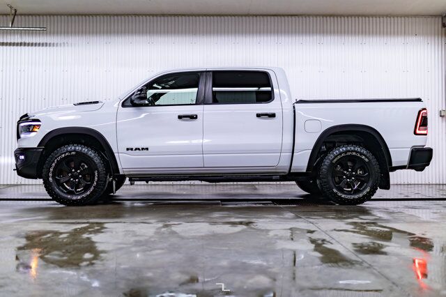2023 Ram 1500 4x4 Crew Cab Rebel Night Edition Leather Nav Red Deer AB
