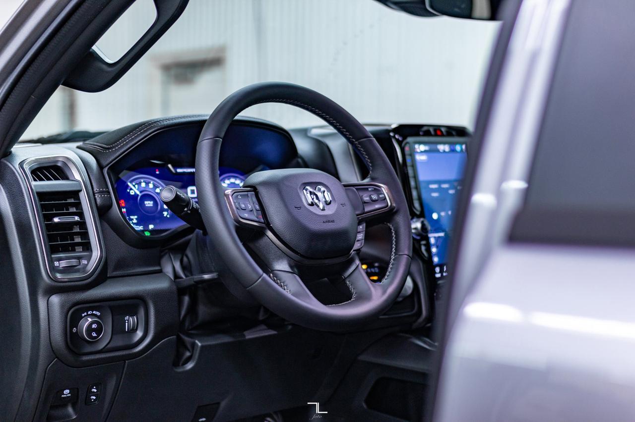 2023 Ram 1500 4x4 Crew Cab Sport Leather Nav BCam Red Deer AB