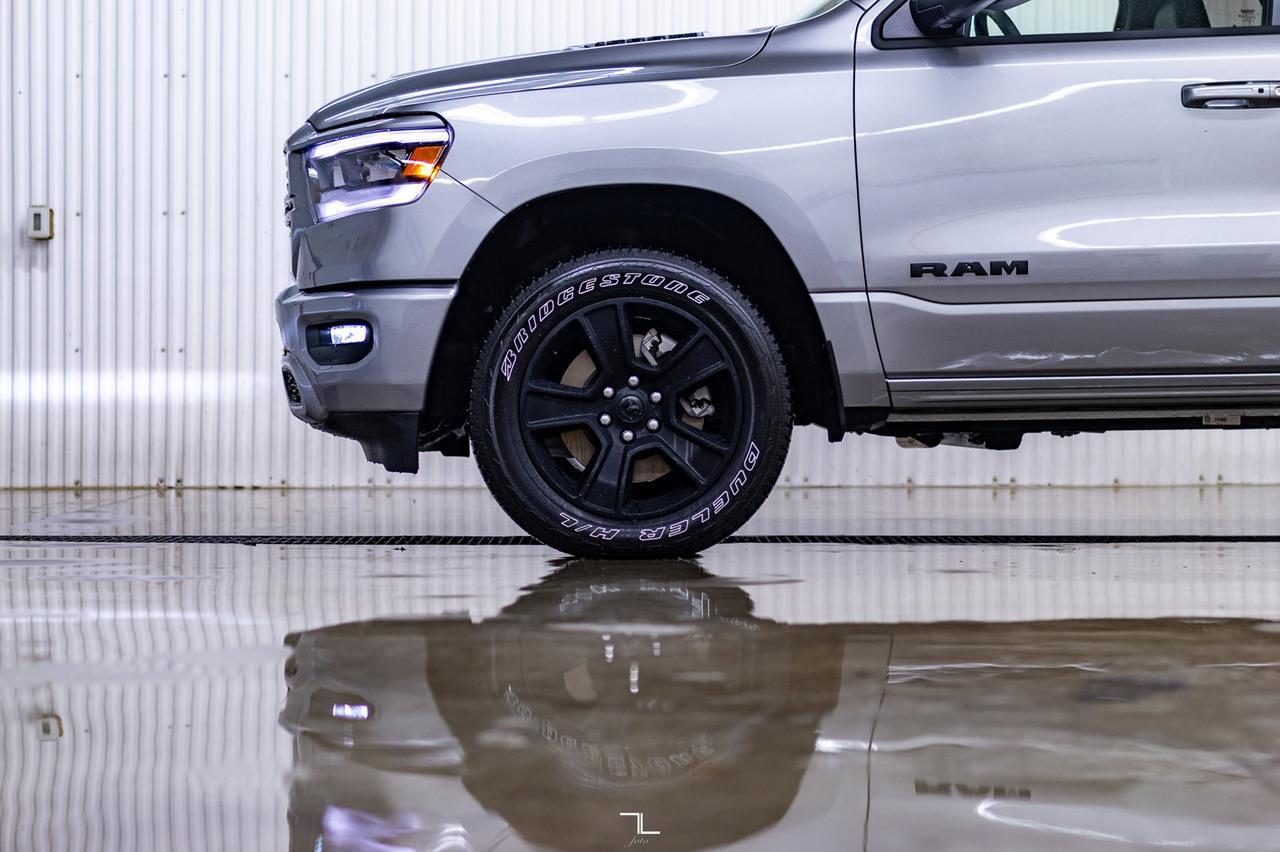 2023 Ram 1500 4x4 Crew Cab Sport Leather Nav BCam Red Deer AB