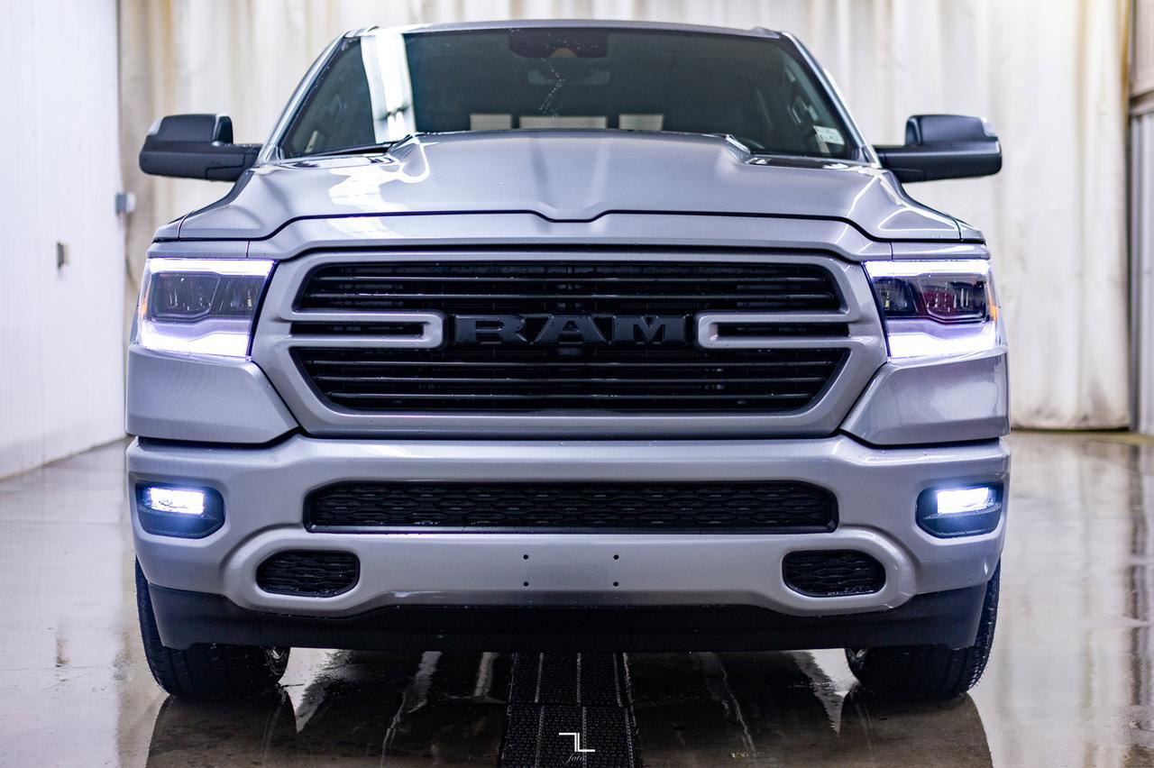 2023 Ram 1500 4x4 Crew Cab Sport Leather Nav BCam Red Deer AB