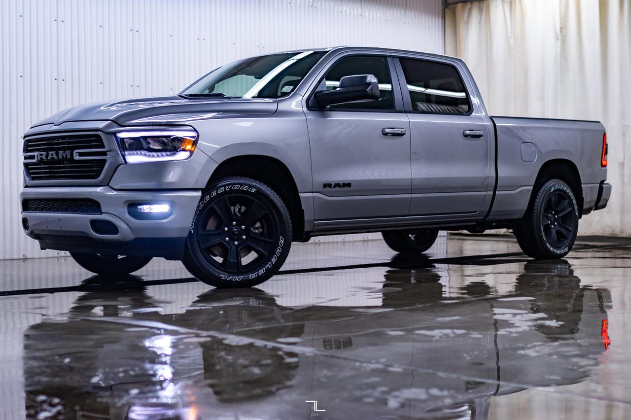 2023 Ram 1500 4x4 Crew Cab Sport Leather Nav BCam Red Deer AB