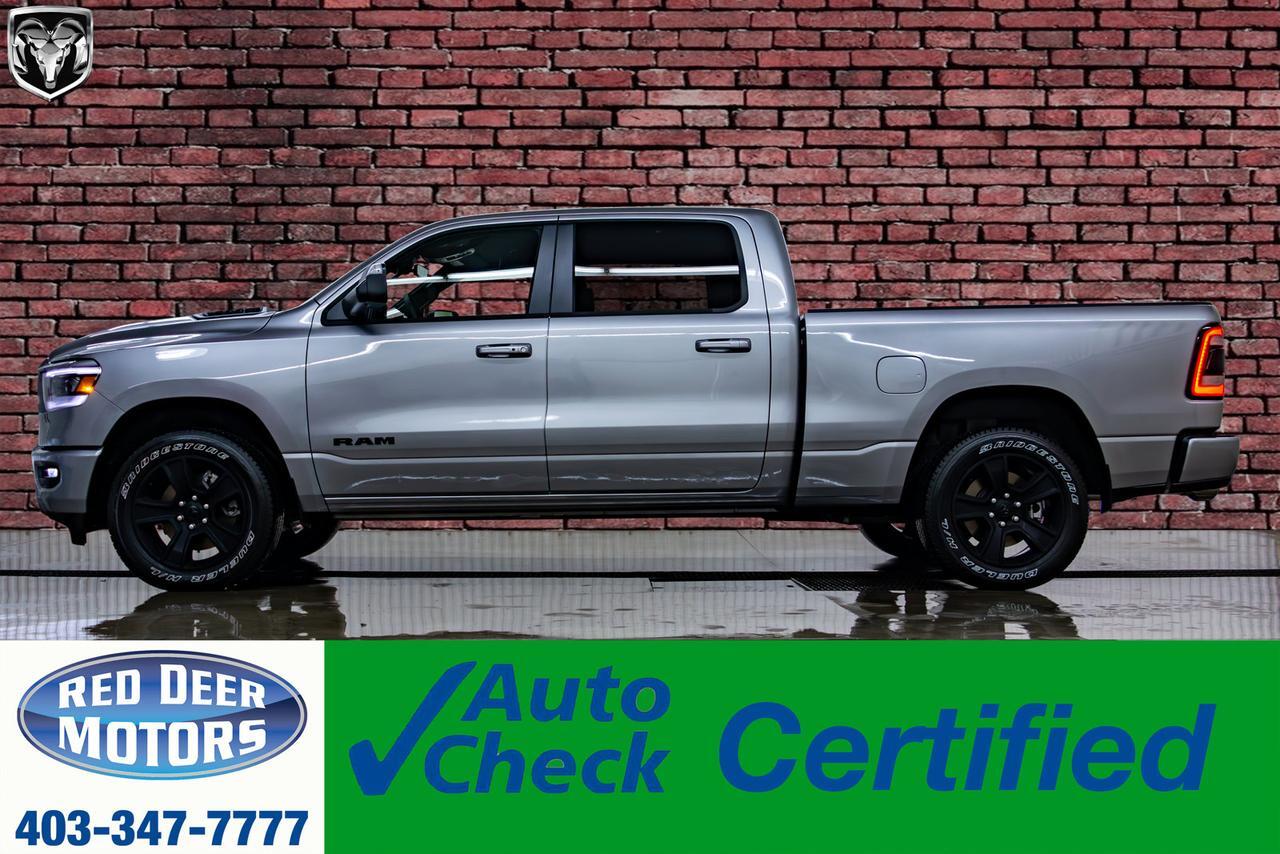 2023 Ram 1500 4x4 Crew Cab Sport Leather Nav BCam Red Deer AB