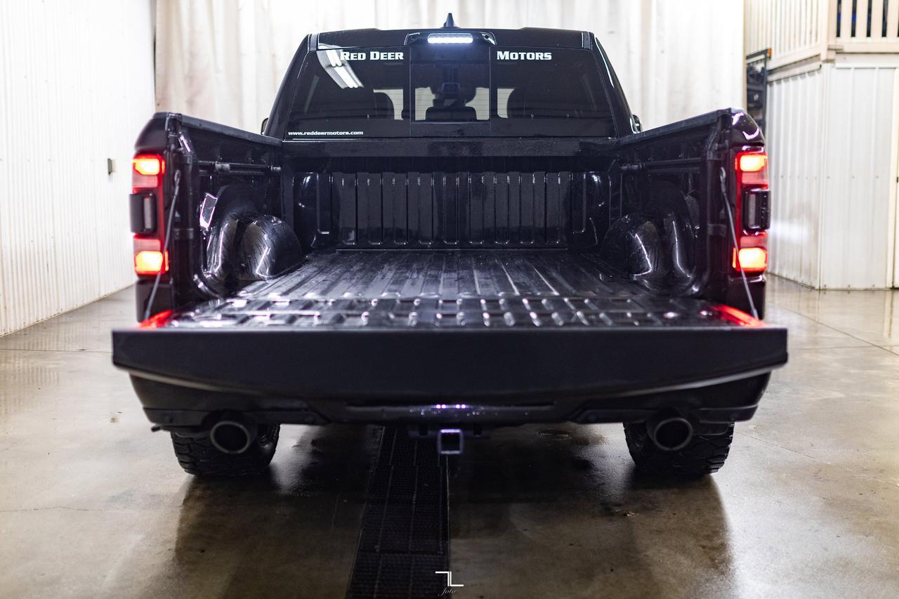 2023 Ram 1500 4x4 Crew Cab Sport Leather Roof Nav BCam Red Deer AB