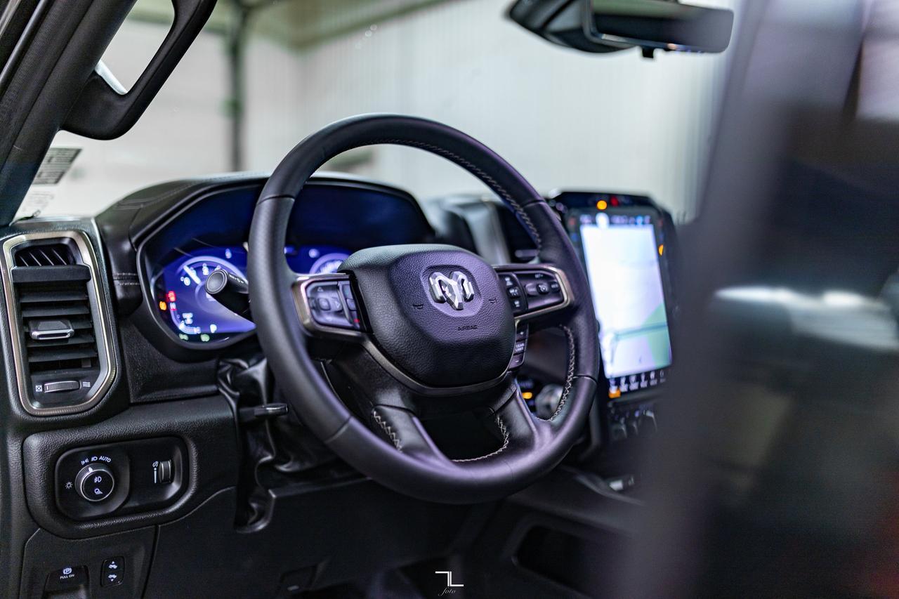 2023 Ram 1500 4x4 Crew Cab Sport Leather Roof Nav BCam Red Deer AB