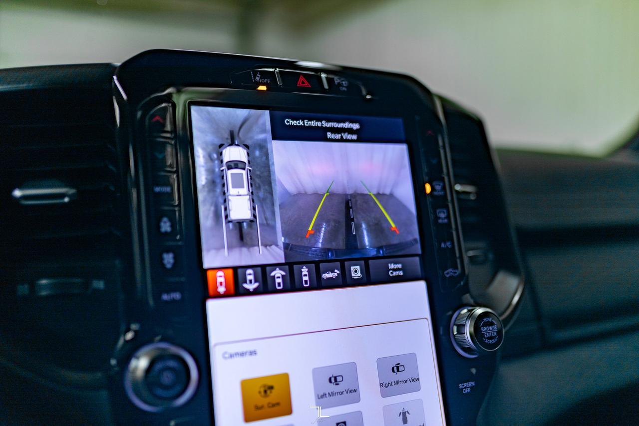 2023 Ram 1500 4x4 Crew Cab Sport Leather Roof Nav BCam Red Deer AB