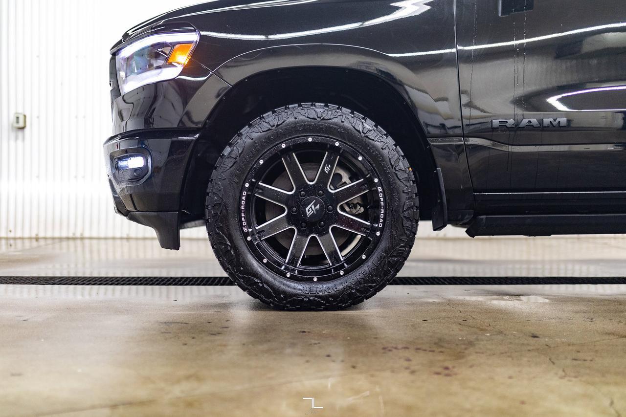 2023 Ram 1500 4x4 Crew Cab Sport Leather Roof Nav BCam Red Deer AB