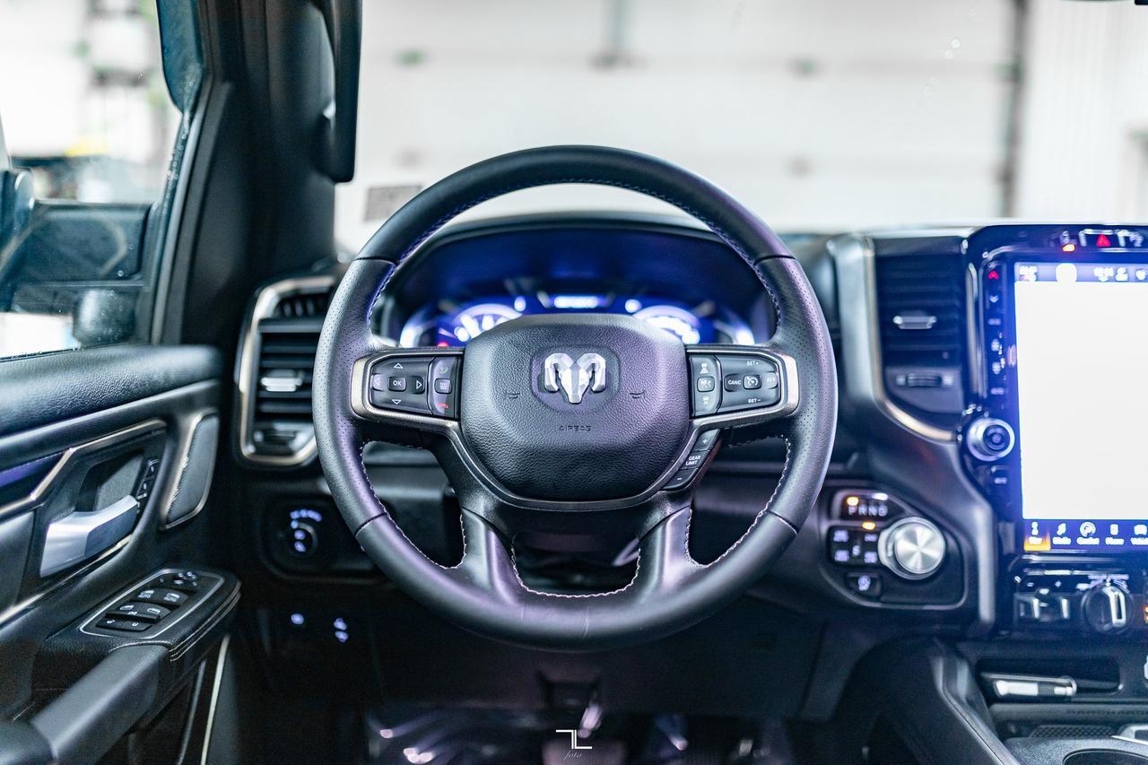 2023 Ram 1500 4x4 Crew Cab Sport Leather Roof Nav BCam Red Deer AB