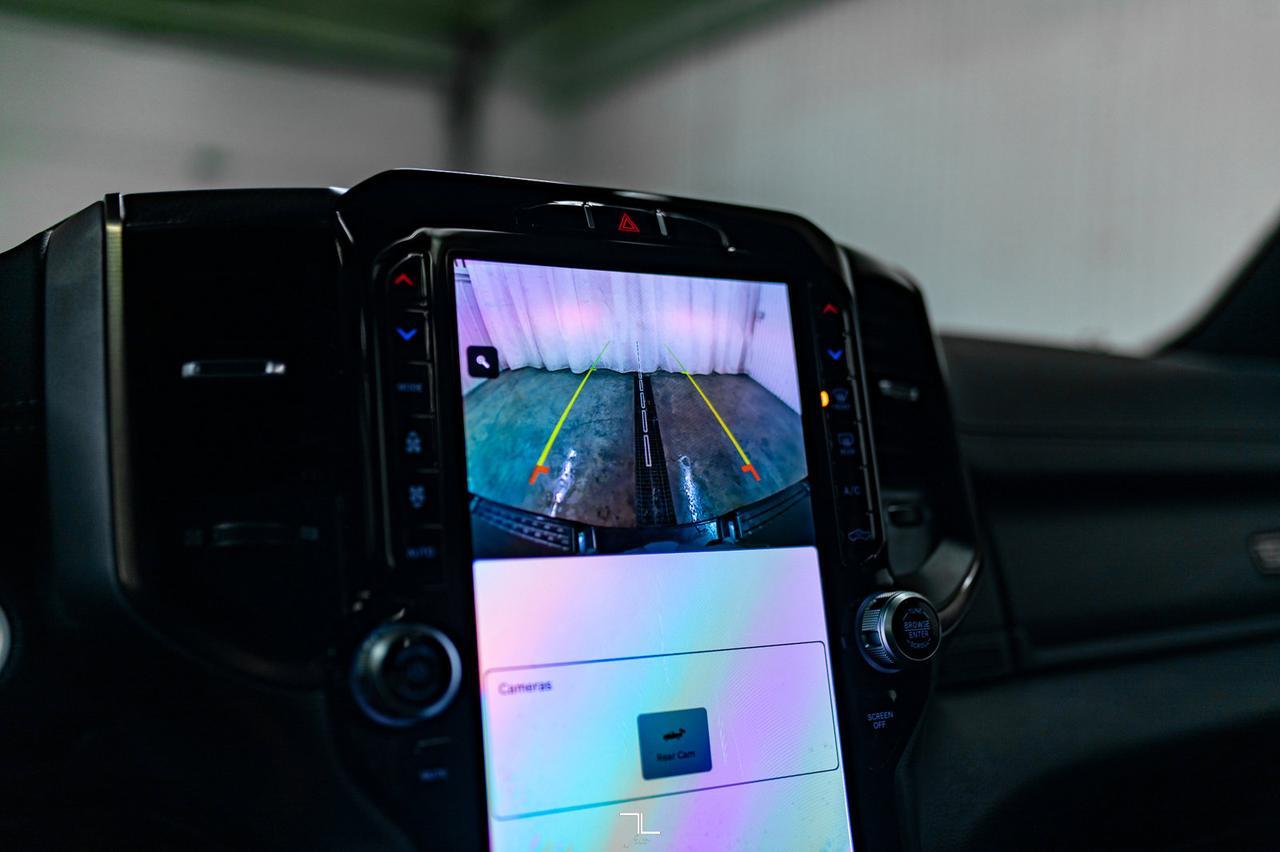 2023 Ram 1500 4x4 Crew Cab Sport Longbox Leather Roof Nav BCam Red Deer AB