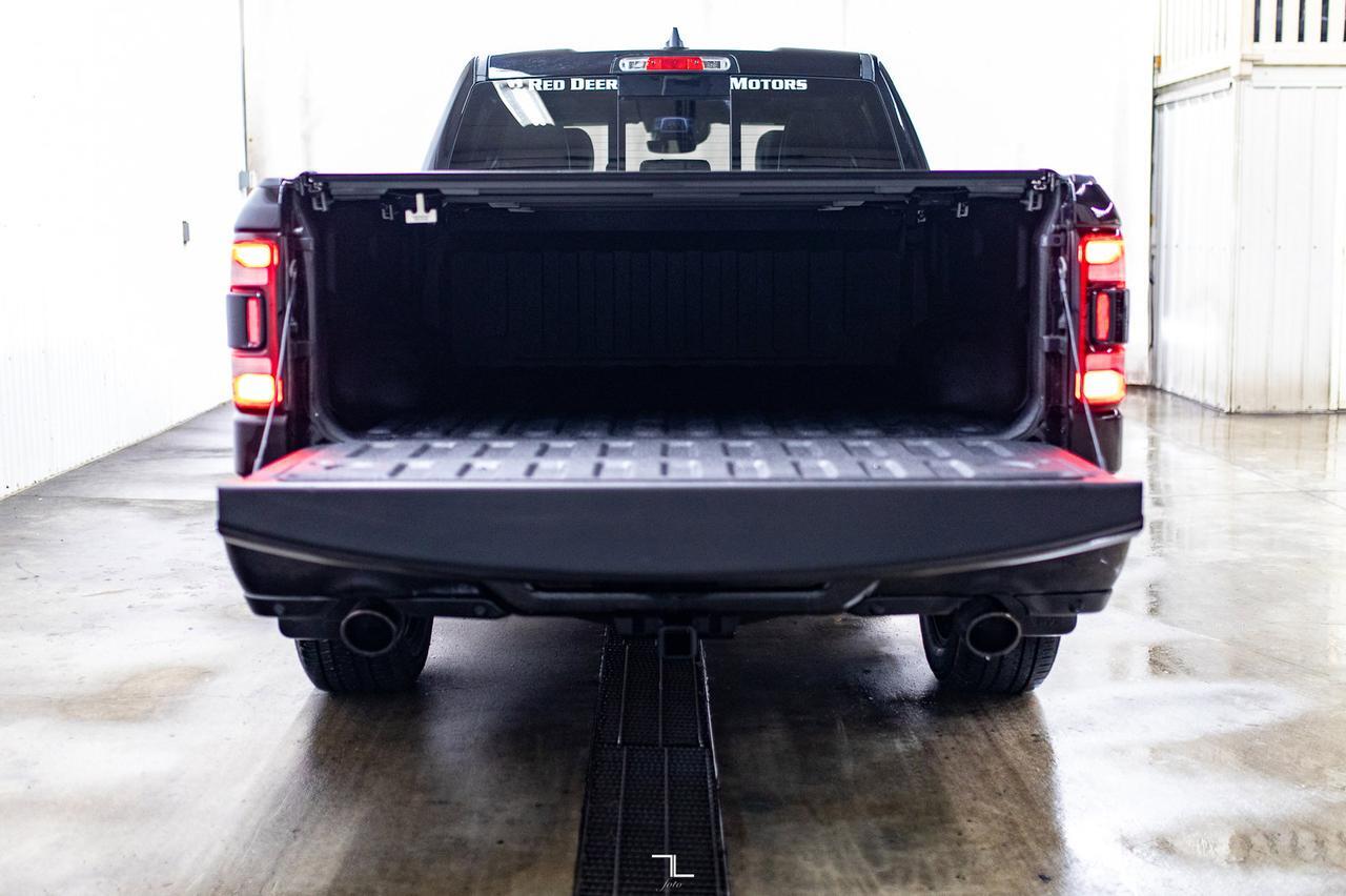 2023 Ram 1500 4x4 Crew Cab Sport Longbox Leather Roof Nav BCam Red Deer AB