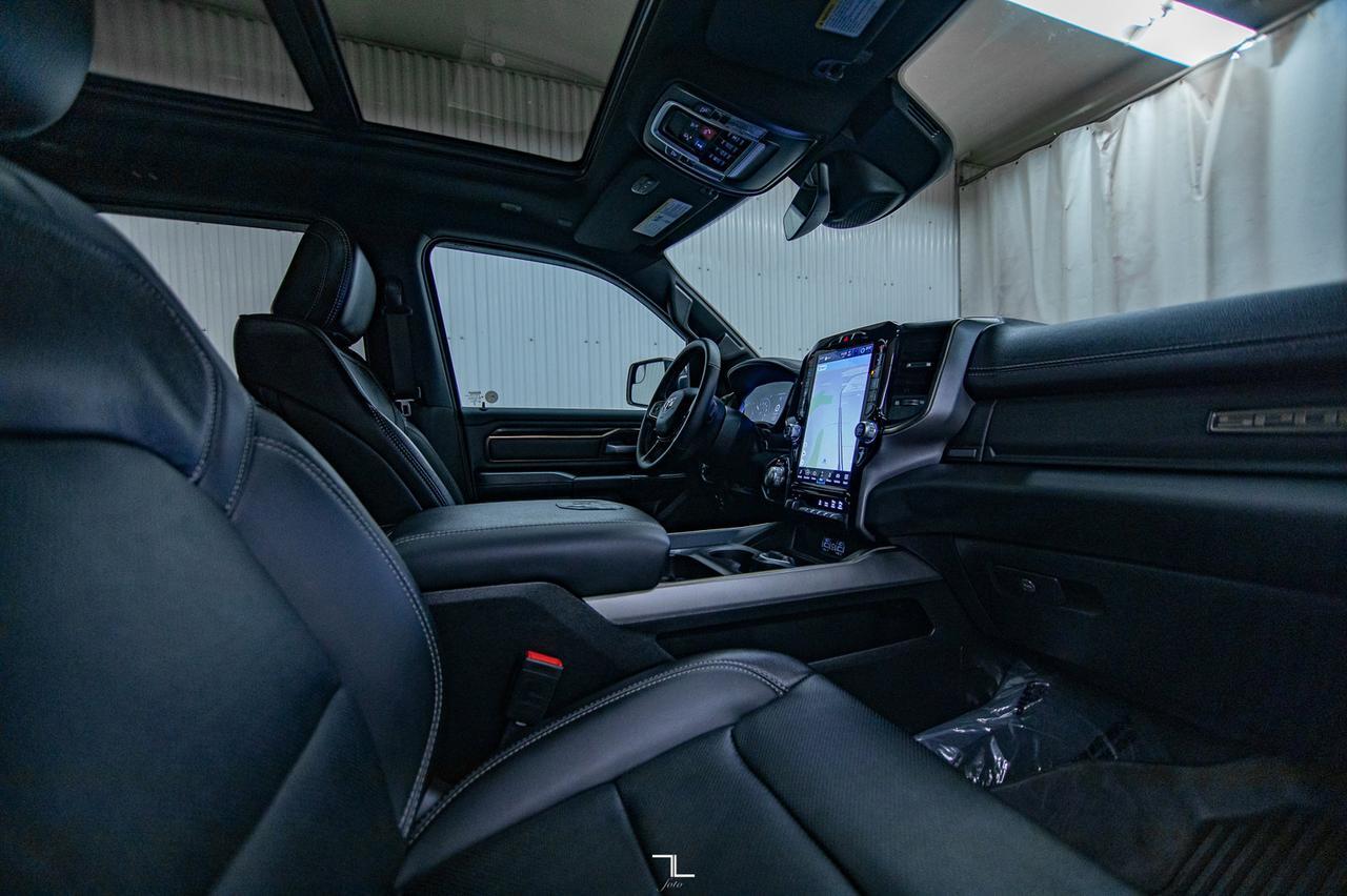 2023 Ram 1500 4x4 Crew Cab Sport Longbox Leather Roof Nav BCam Red Deer AB
