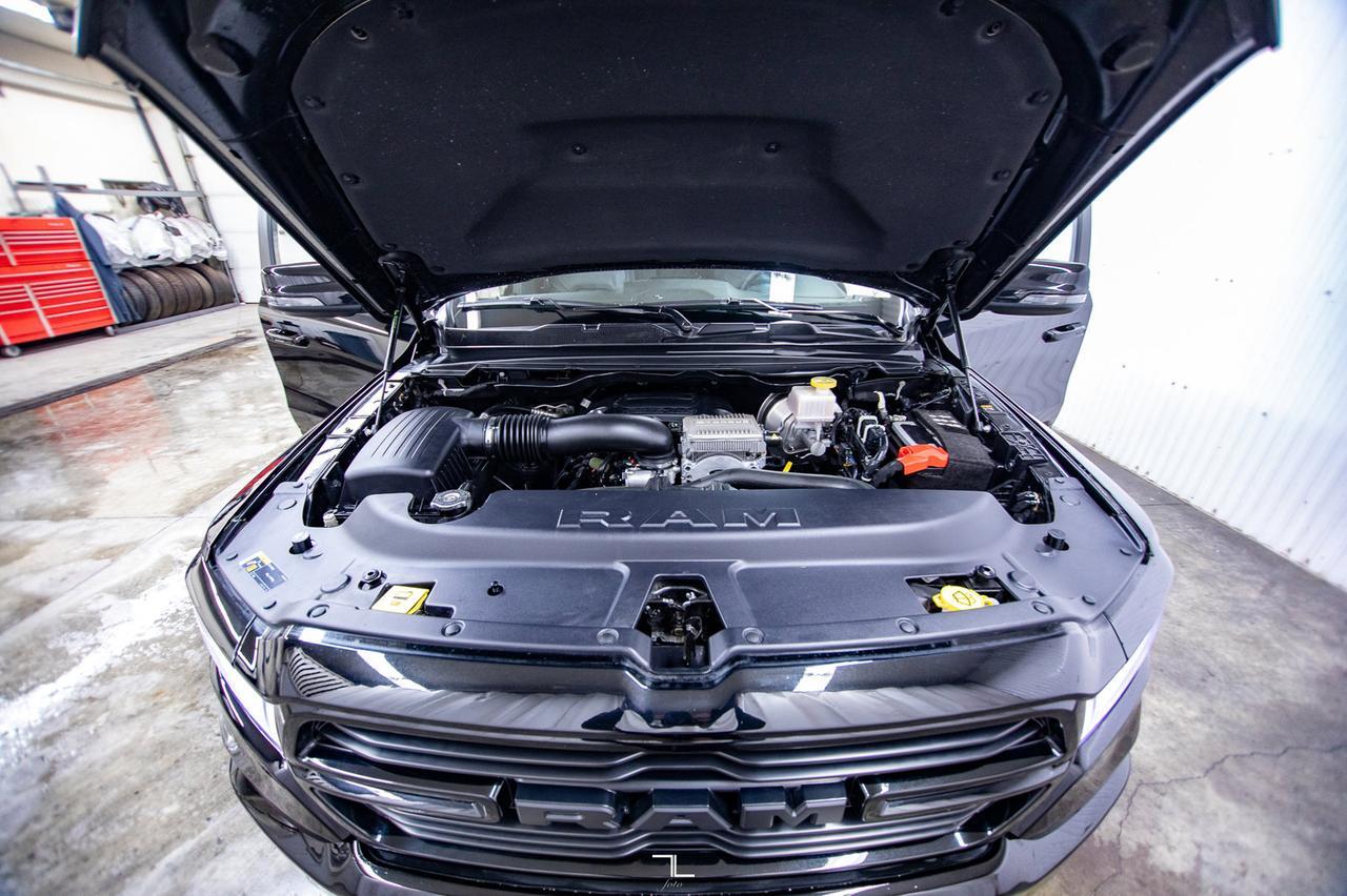 2023 Ram 1500 4x4 Crew Cab Sport Longbox Leather Roof Nav BCam Red Deer AB